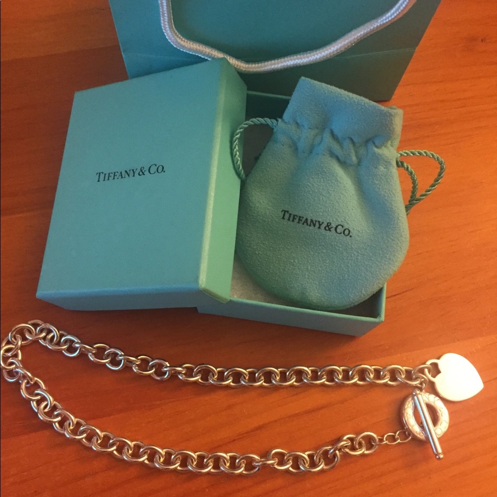 Tiffany & Co. Heart Toggle Necklace